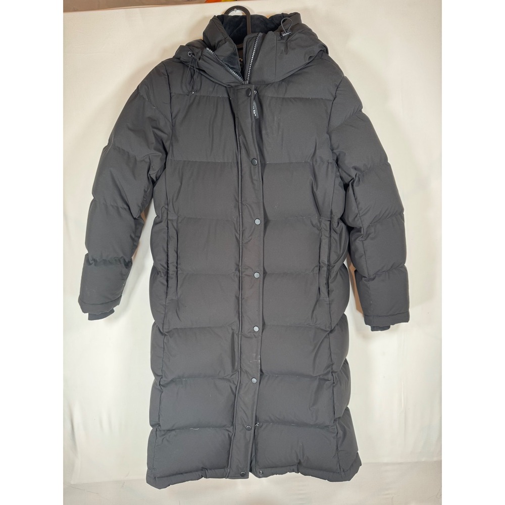 TOPTEN10 Puffer Coat The Super Air Black S / M Long Down Jacket Korean Brand